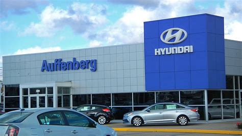Auffenberg hyundai - Auffenberg Hyundai New & Used Hyundai dealer in O'Fallon, IL. Hyundai Parts & Service. Belleville & dealership. Skip to Main Content. 1300 Central Park Drive O'Fallon IL 62269; Sales & Finance (618) 622-9001; Service (618) 622-4672; Parts (618) 624-2212;